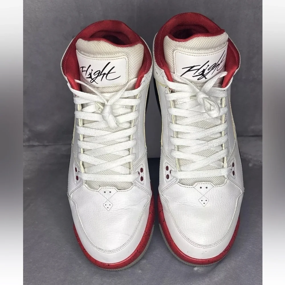 Nike Air Jordan Flight Origin White Red Black Size 13 Mens Shoes